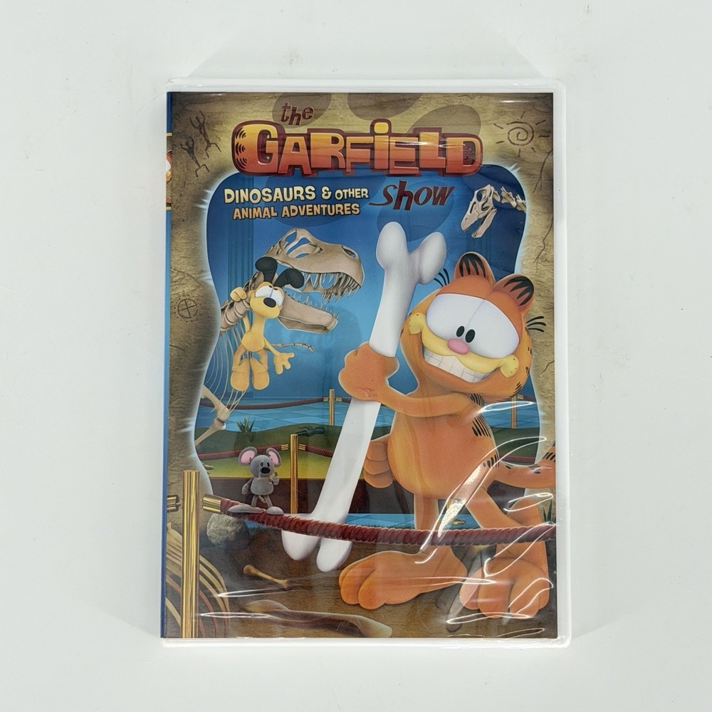 Garfield Dinosaurs & Other Animal Adventures Show DVD 2011‎ Sealed OOP